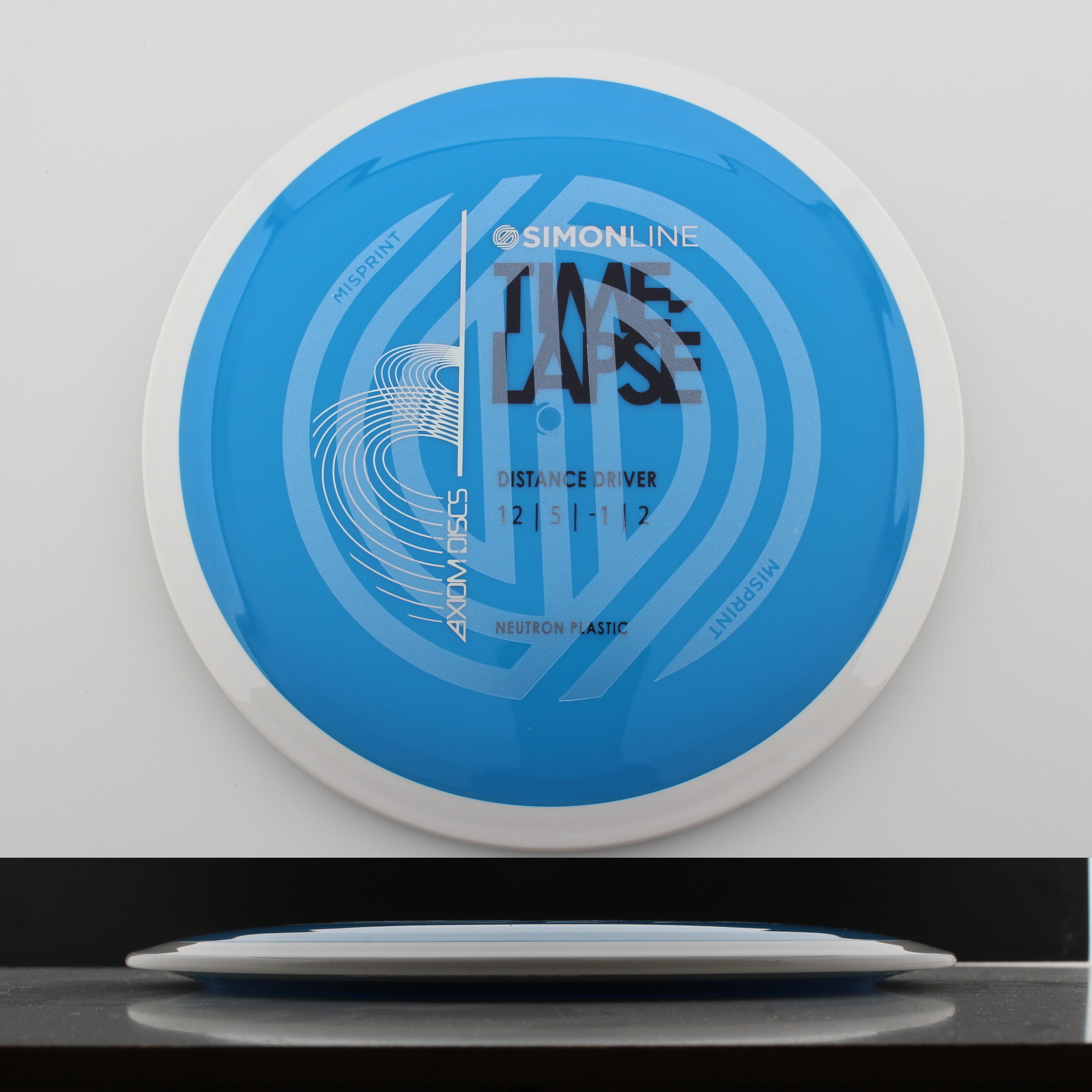 Retooled Neutron Time-Lapse Misprint - Ghost Stamp