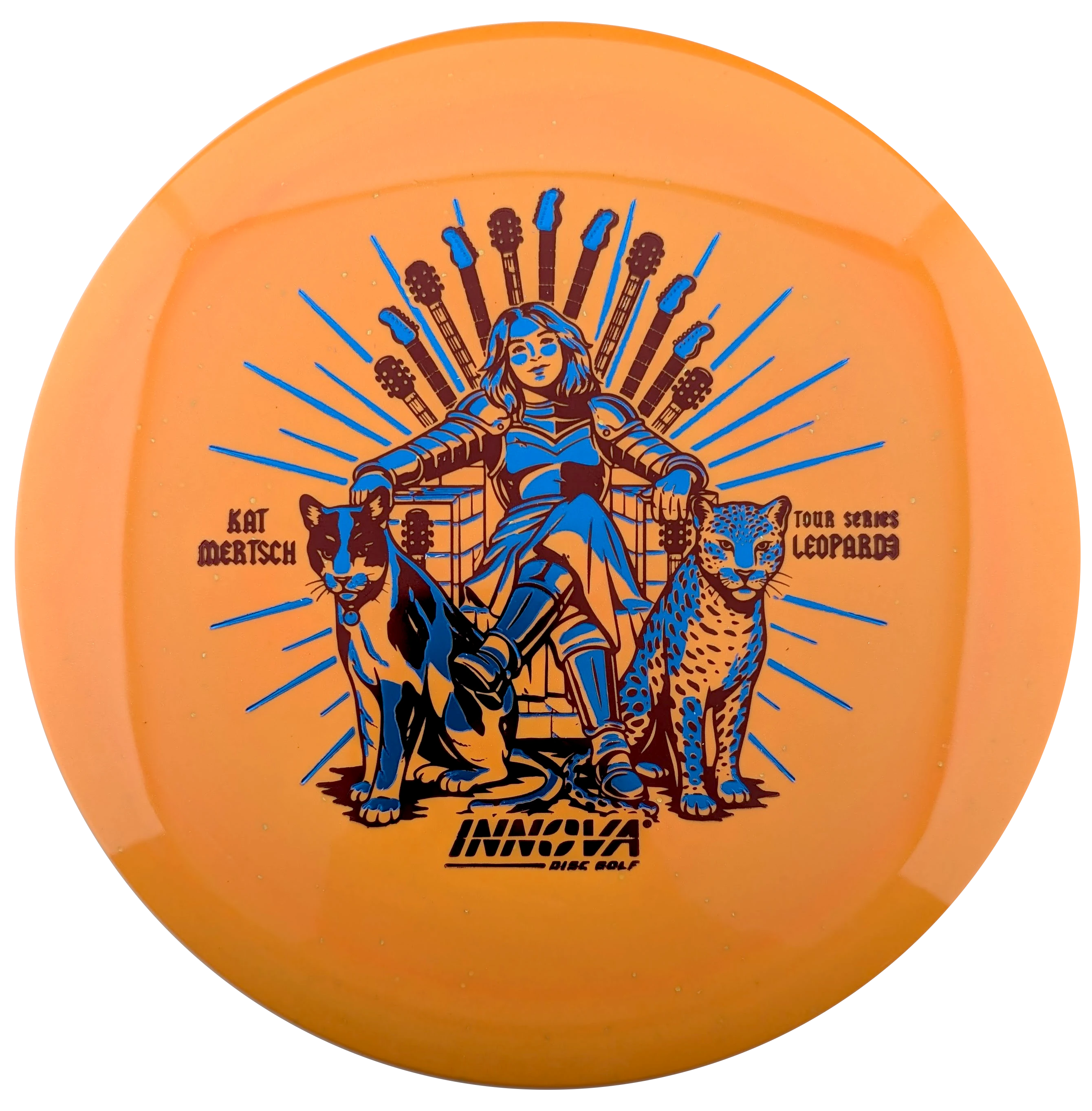 Metal Flake Star Leopard3 - Kat Mertsch Tour Series 2026